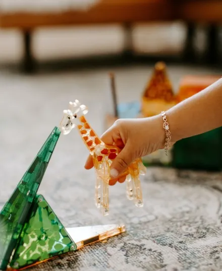 MAGNA-TILES - klocki magnetyczne dla dzieci 3+ Safari Animals 25 elementów MAGNA-TILES - klocki magnetyczne dla dzieci 3+ Safari Animals 25 elementów