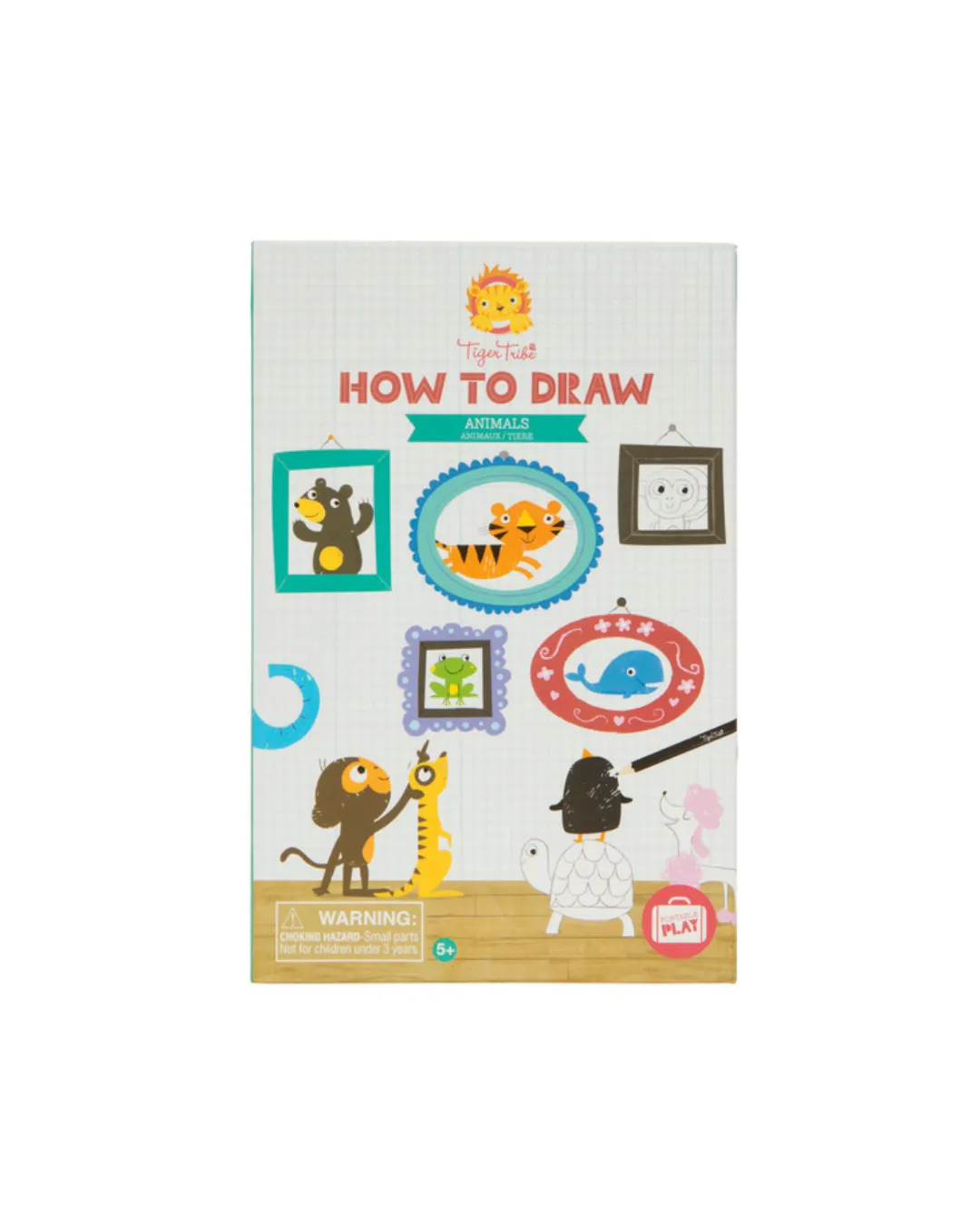 Tiger Tribe - zestaw Jak rysować zwierzęta Tiger Tribe - zestaw Jak rysować zwierzęta