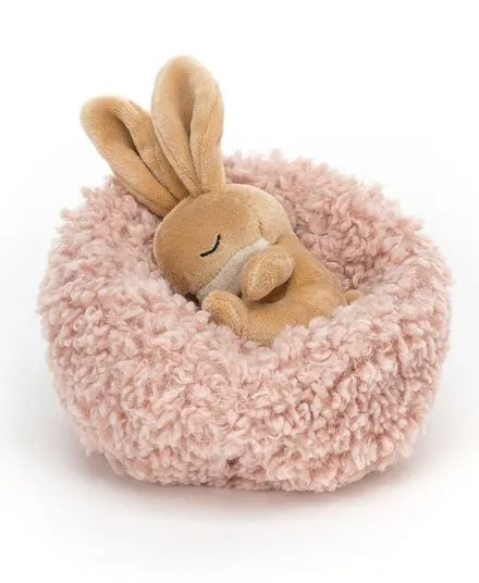 Jellycat - przytulanka maskotka śpiący królik 12 cm