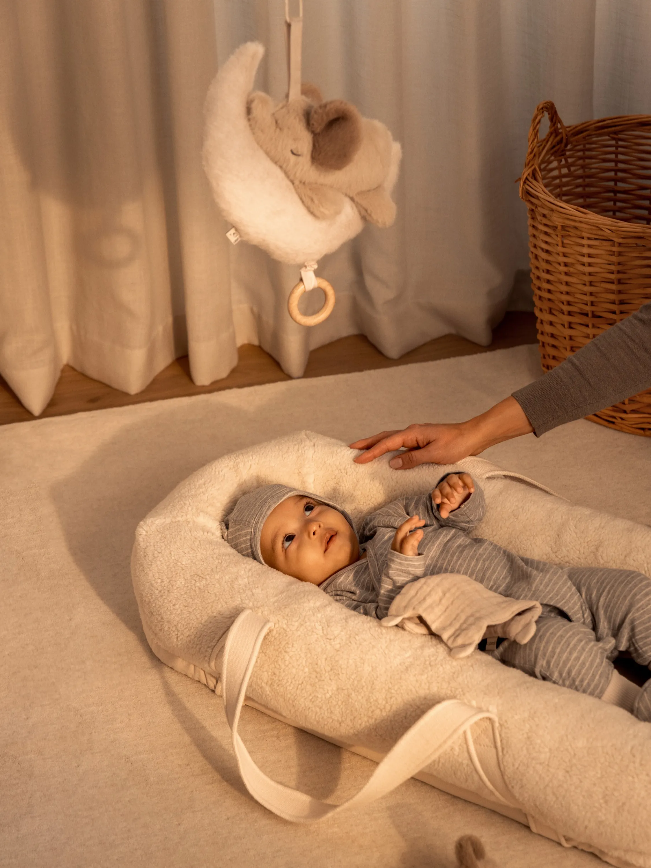 Liewood - kokon niemowlęcy Gro Pile Babylift