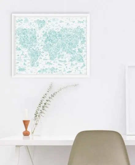 Omy - plakat Świat Omy - plakat Świat