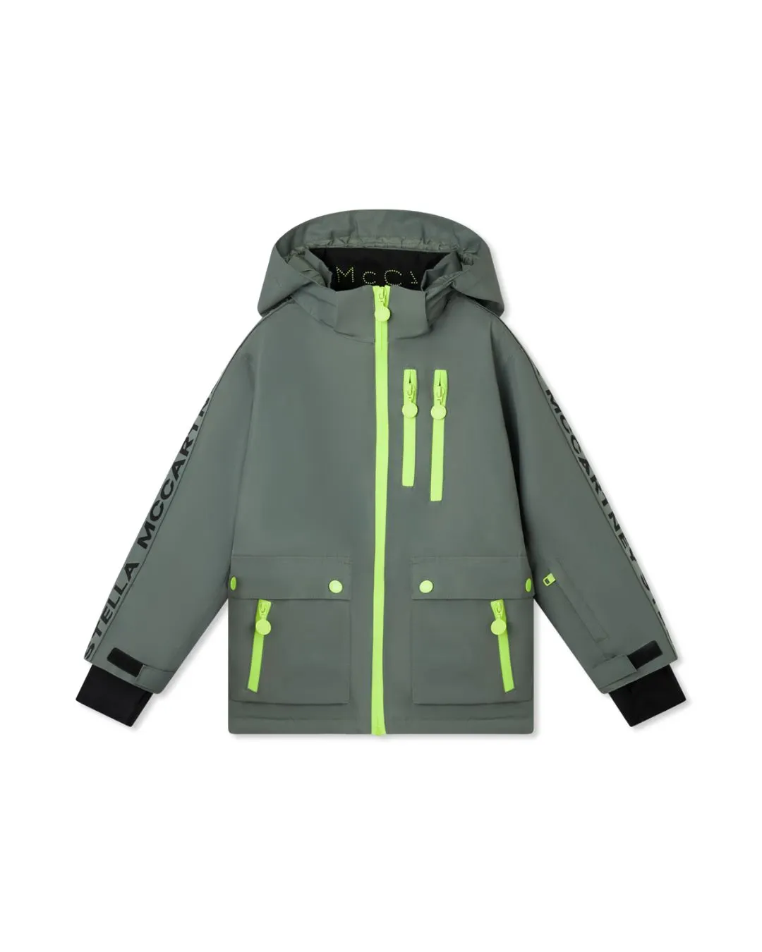 Stella McCartney - kurtka narciarska zielona Stella McCartney - kurtka narciarska zielona