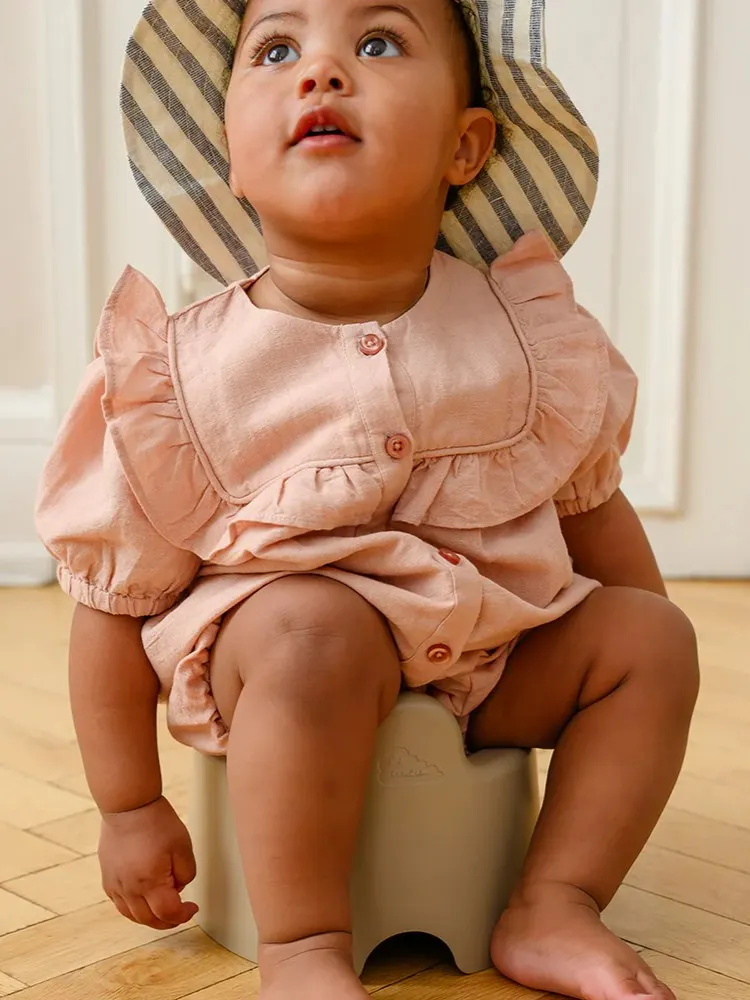 Cam Cam Copenhagen - kapelusz przeciwsłoneczny Lou Summer Stripes