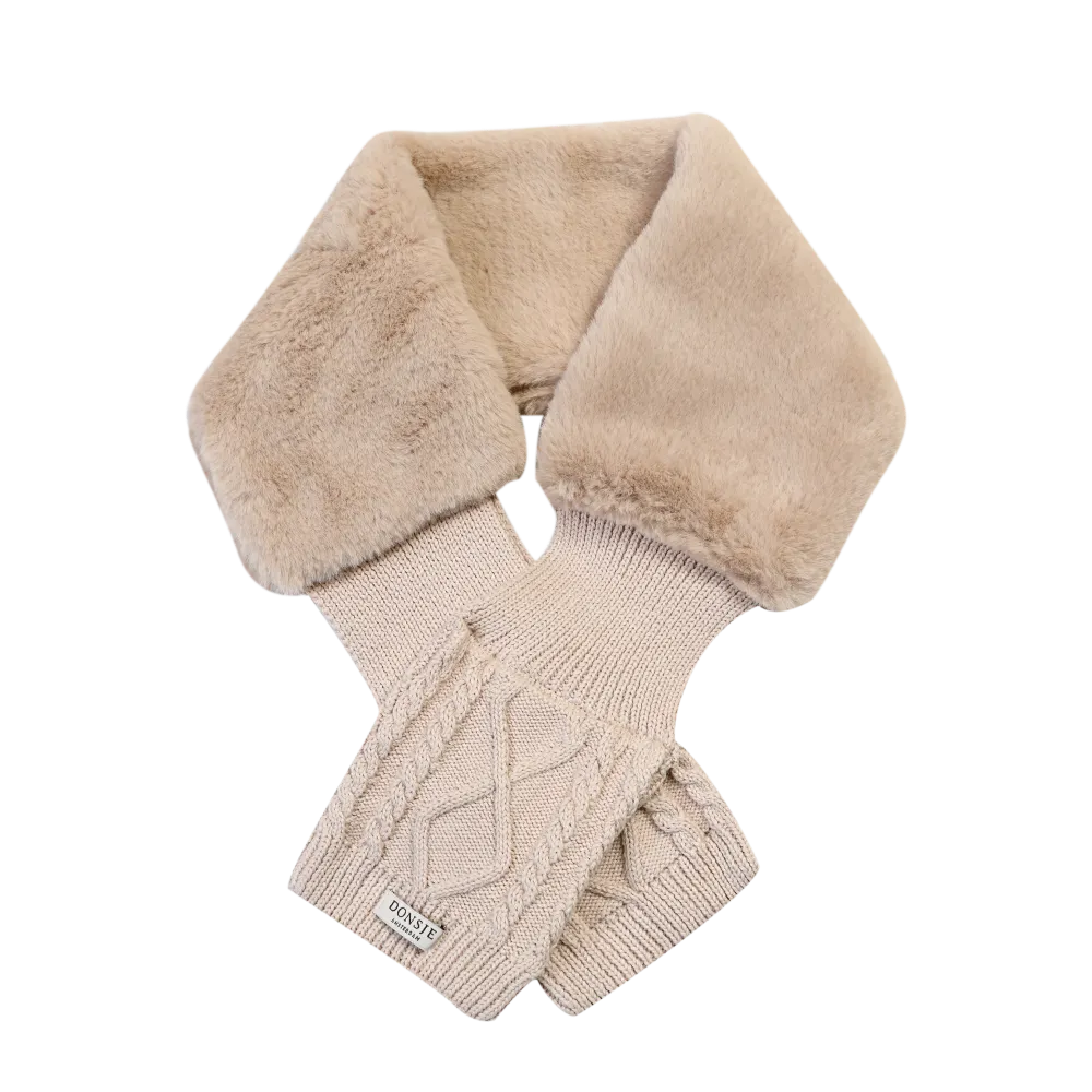 Donsje - szalik Ailssa Scarf Soft Sand Teddy Donsje - szalik Ailssa Scarf Soft Sand Teddy