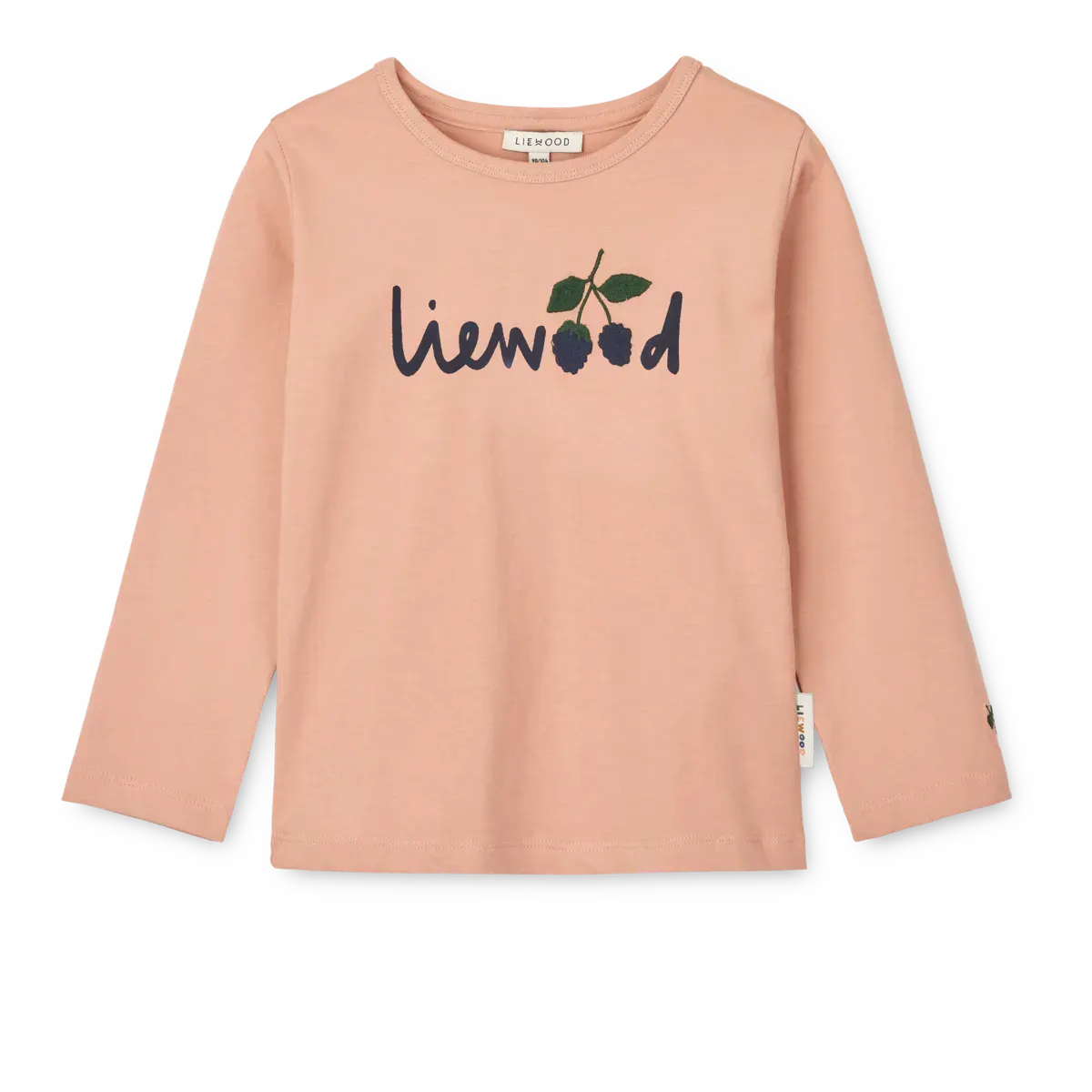 Liewood - koszulka z długim rękawem Apia Liewood Berry / Pale tuscany