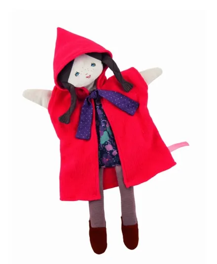 Moulin Roty - pacynka Czerwony Kapturek 37 cm