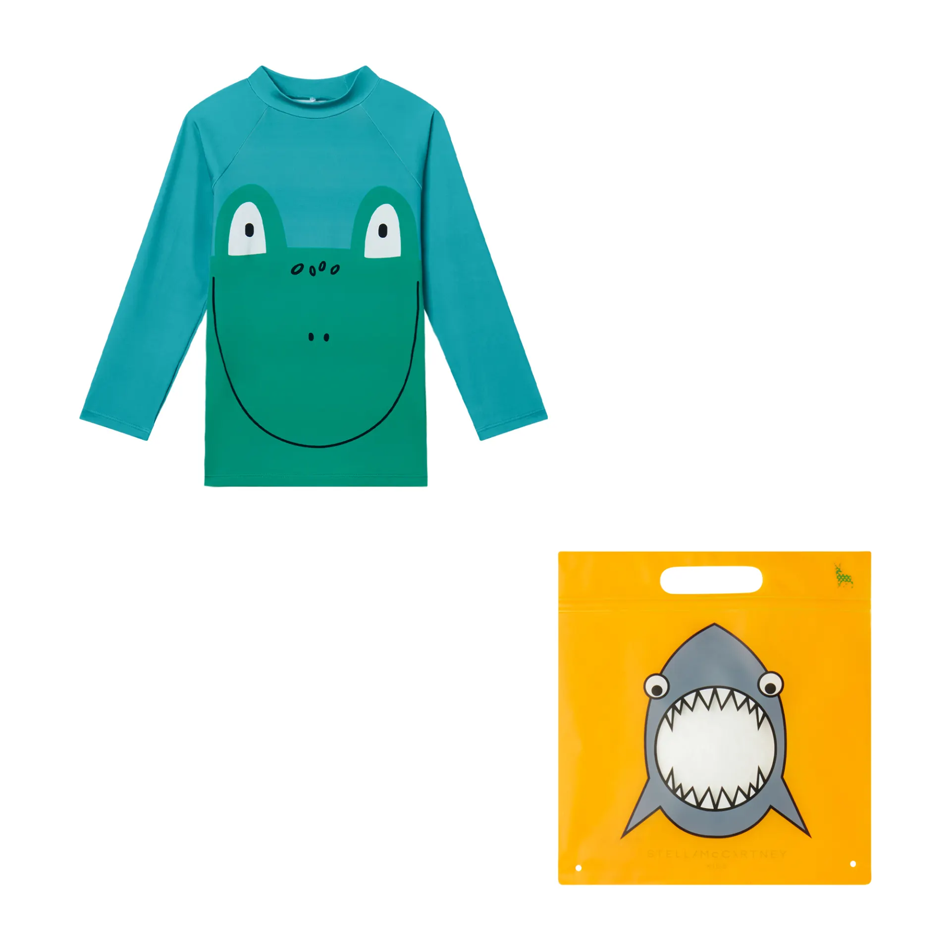 Stella McCartney - stylizacja kąpielowa Frogs