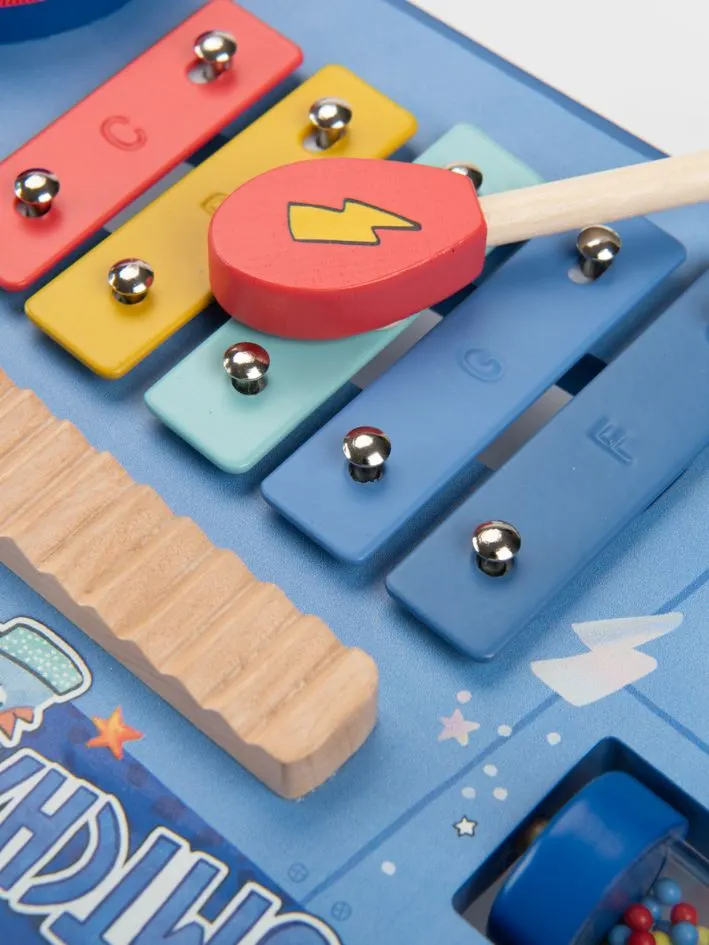 Muzyczny stolik wielofunkcyjny Moulin Roty Puce & Pilou Muzyczny stolik wielofunkcyjny Moulin Roty Puce & Pilou