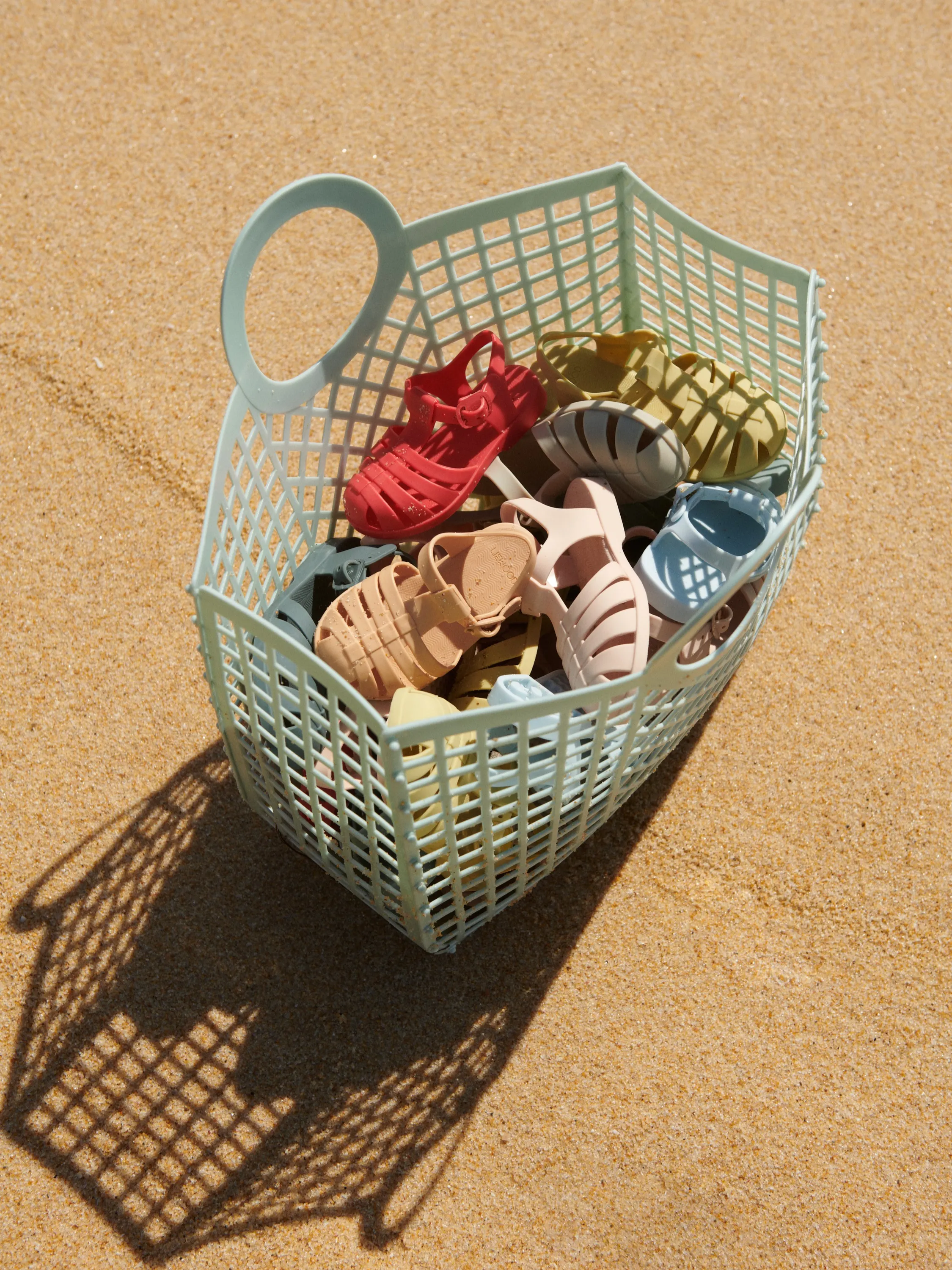 Liewood - duży koszyk torebka dziecięca Bloom light peppermint Liewood - duży koszyk torebka dziecięca Bloom light peppermint