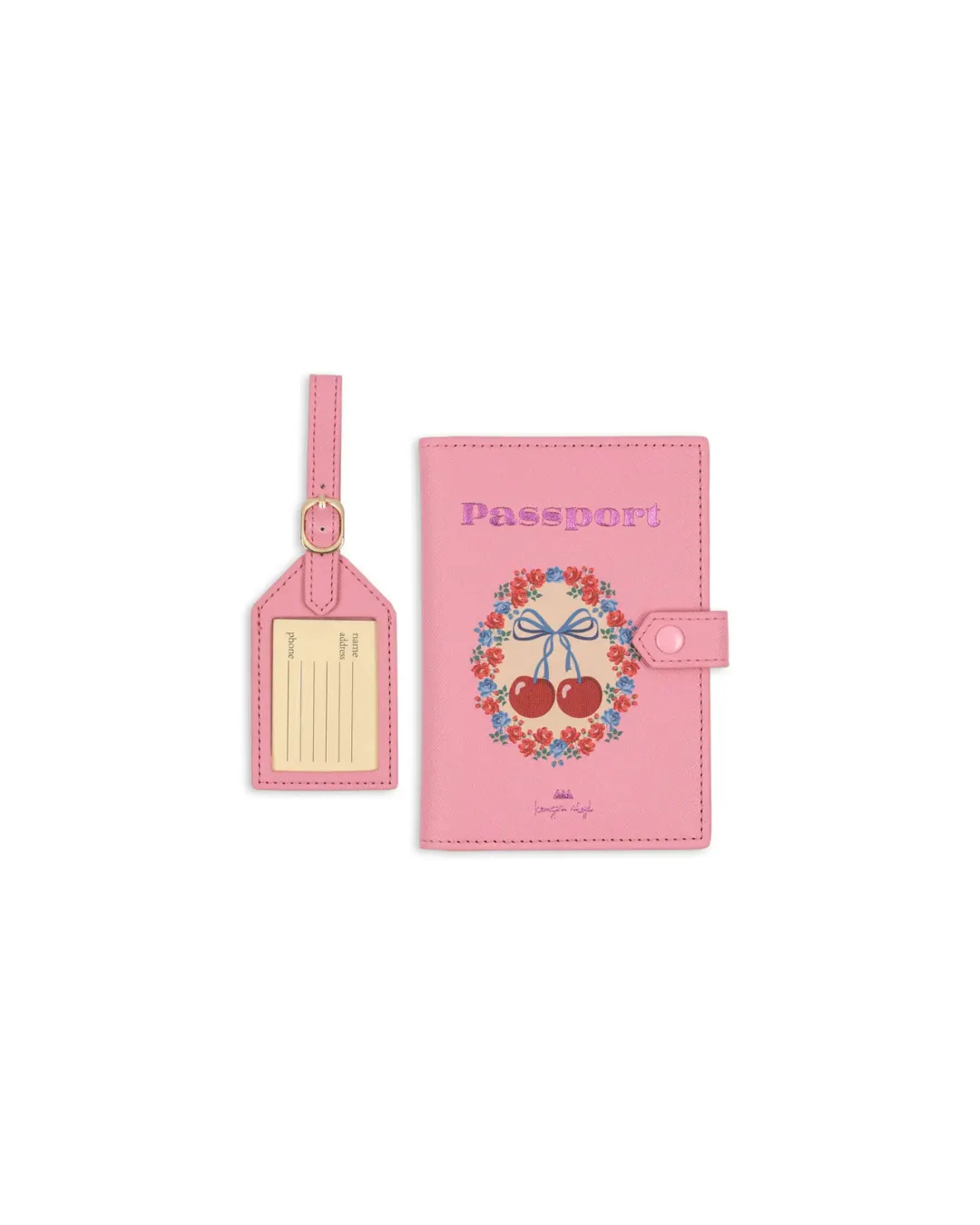 Konges Sløjd - zestaw podróżny Voyage Travel Set Cherry Bow