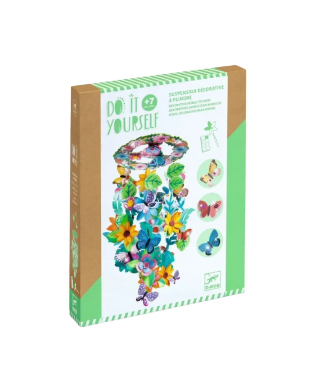Djeco - zestaw zrób to sam - dekoracja ruchoma Kwiaty