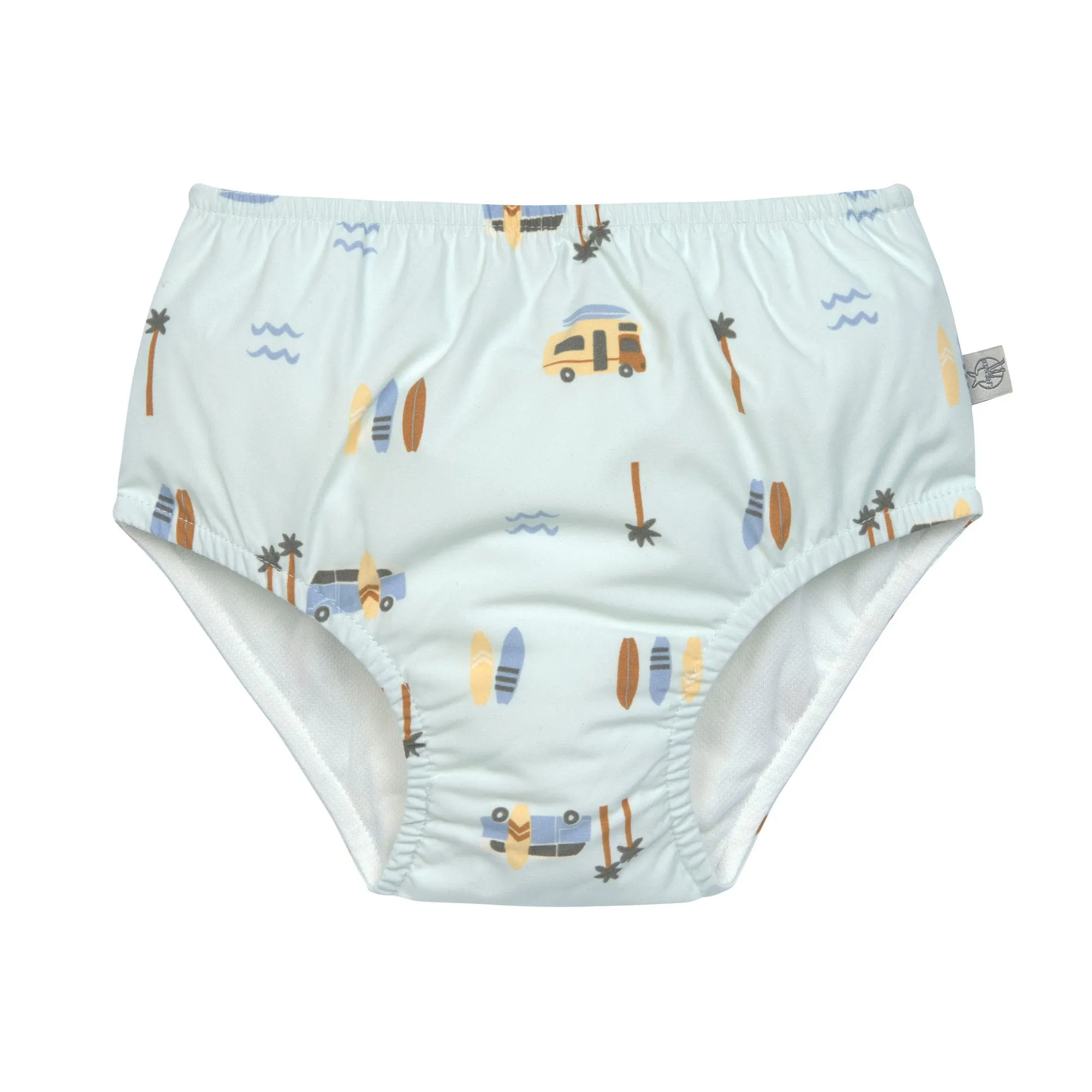 Lassig - majteczki pieluszka kąpielówki dla niemowląt do pływania LSF z wzorem Camper sea foam Lassig - majteczki pieluszka kąpielówki dla niemowląt do pływania LSF z wzorem Camper sea foam