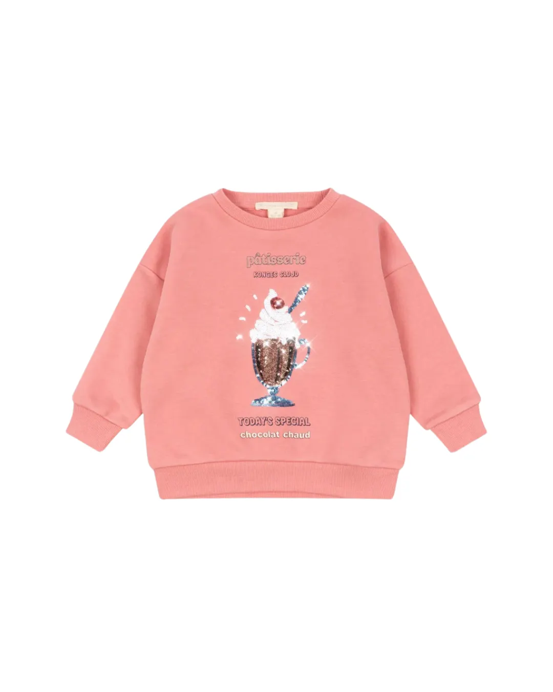 Konges Sløjd - bluza dziecięca Lou Sequin OCS Peach Blossom Konges Sløjd - bluza dziecięca Lou Sequin OCS Peach Blossom