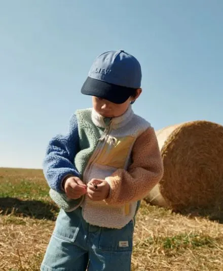 Liewood - kurtka dziecięca Nolan Pile Jacket Peppermint multi mix