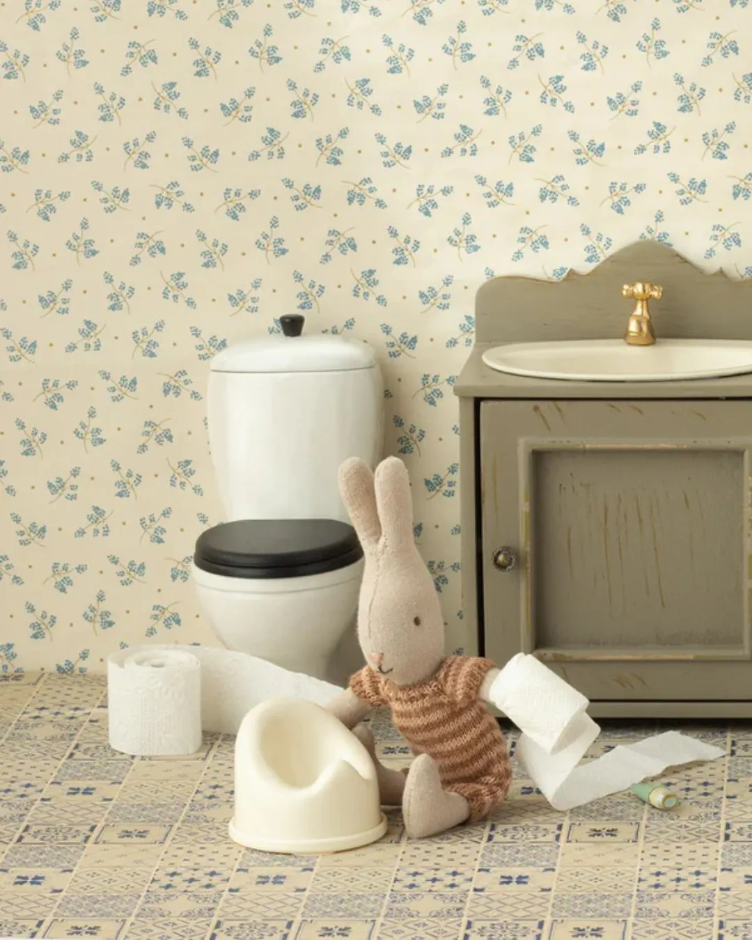 Maileg - nocnik dla myszek potty micro off white Maileg - nocnik dla myszek potty micro off white