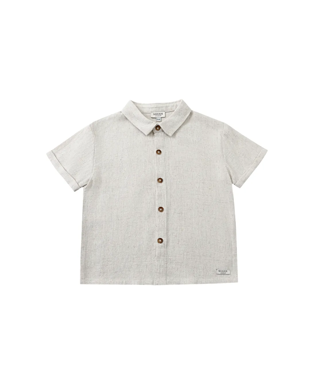 Donsje - koszula dziecięca Brammie Warm White Melange