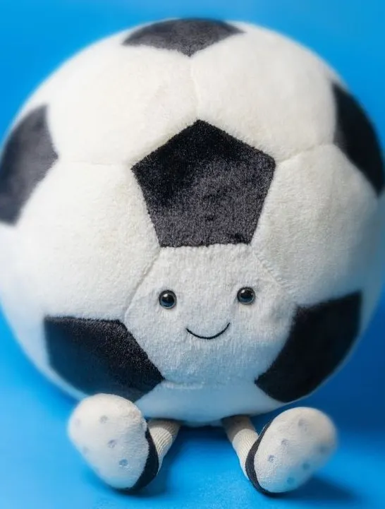 Wesoła Piłka Futbolowa Jellycat 23 cm Wesoła Piłka Futbolowa Jellycat 23 cm