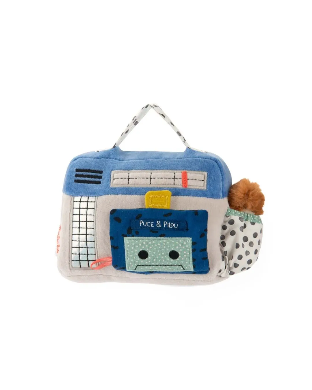 Moulin Roty - maskotka radio z pozytywką i chomikiem