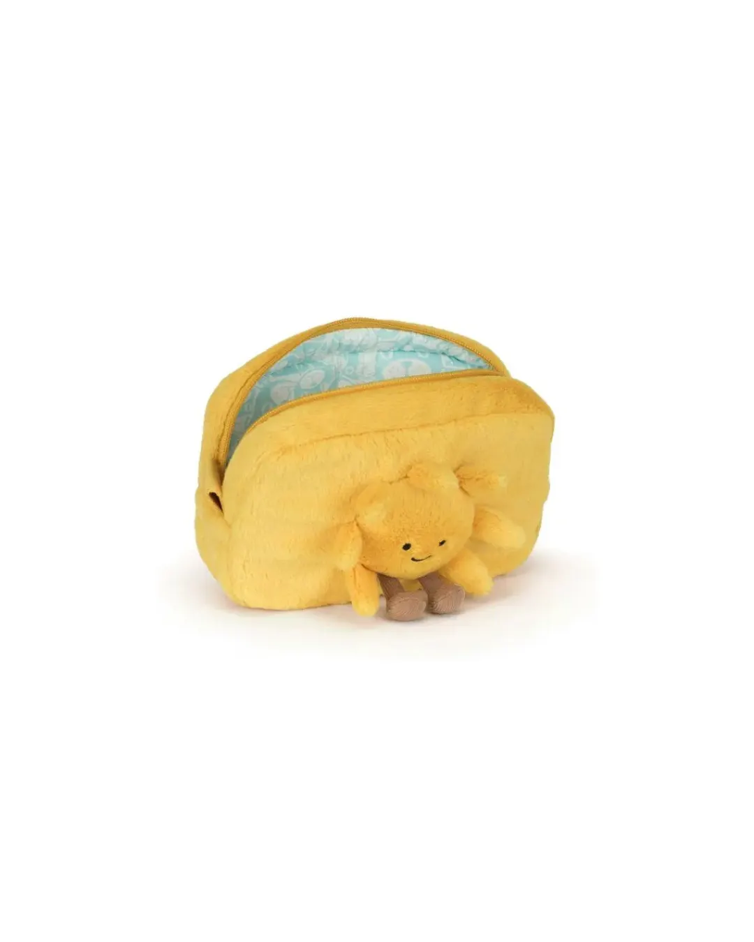 Jellycat - piórnik kosmetyczka Uśmiechnięte Słoneczko 19 cm