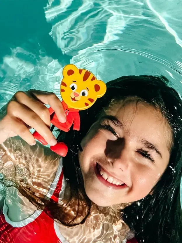 Glo Pals - zabawka do kąpieli Tygrysek Daniel zestaw z dwiema kostkami sensorycznymi Glo Pals - zabawka do kąpieli Tygrysek Daniel zestaw z dwiema kostkami sensorycznymi