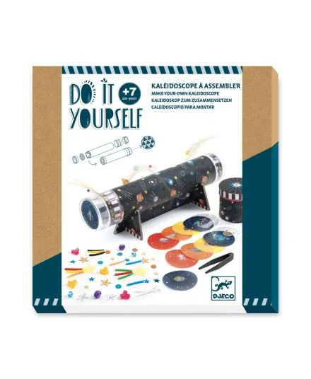 Djeco - zestaw zrób to sam - kalejdoskop Kosmos Djeco - zestaw zrób to sam - kalejdoskop Kosmos