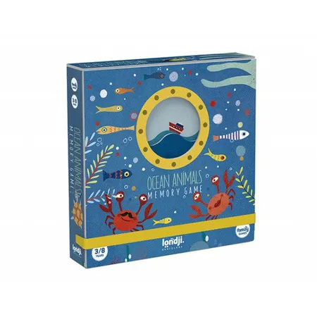 Londji - gra memo dla dzieci Morskie Zwierzęta