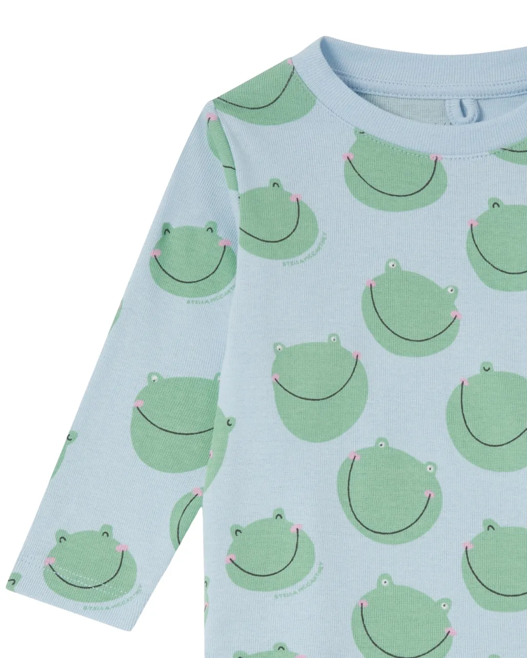 Stella McCartney - koszulka chłopięca z długim rękawem Frogs 3M