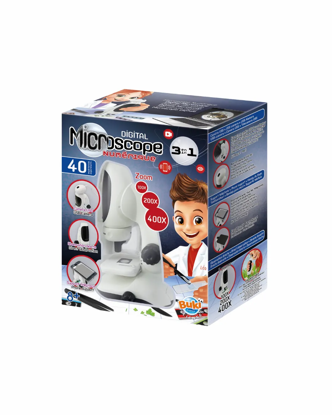 Buki - mikroskop cyfrowy 3w1